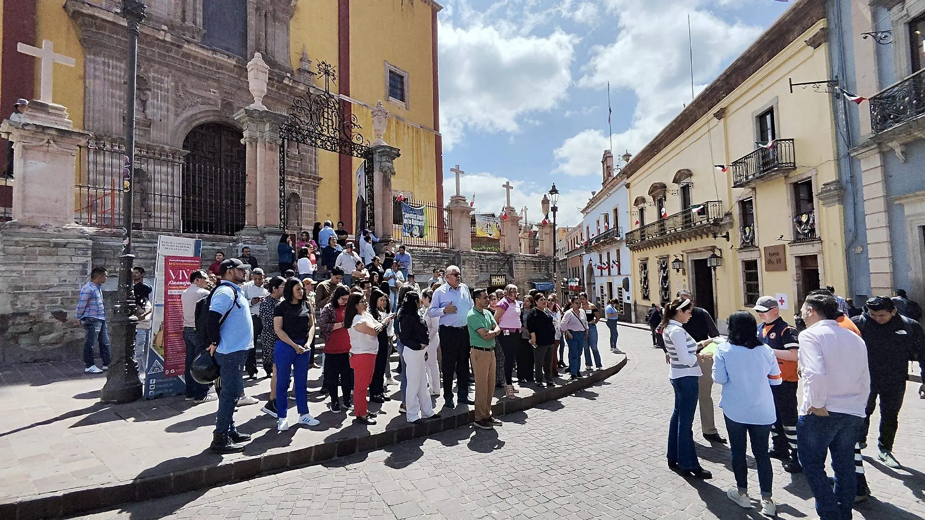 Guanajuato Capital se sumó al Simulacro Nacional 